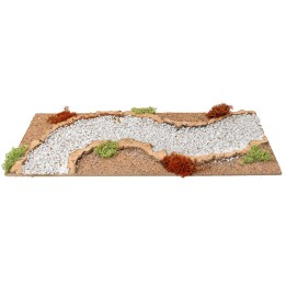 Strada curva a sinistra cm 13x33x1 h
