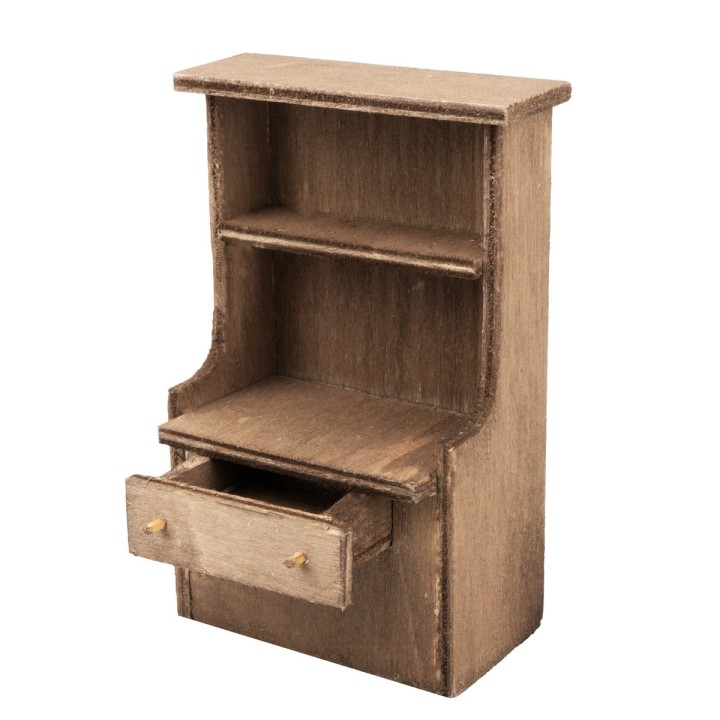Wooden cabinet cm 7.4x4x12.5 h