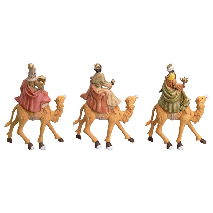 Three Wise Men on camels in Lux series 20 cm Euromarchi