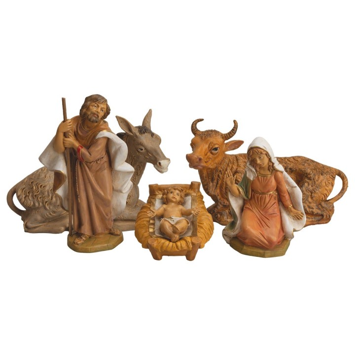 Natività 5 soggetti 20 cm Euromarchi