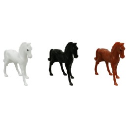 Set of 3 horses 4 cm