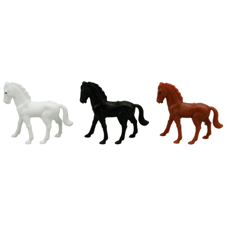 Set 3 cavalli 4 cm
