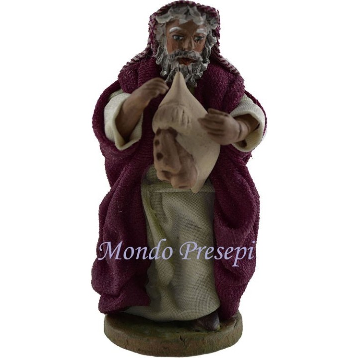 Cm 9 Lux Zampognaro in terracotta