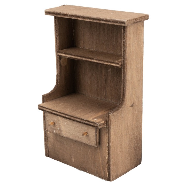 Aparador de madera cm 7,4x4x12,5 h