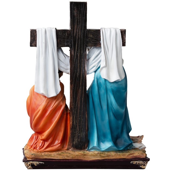 Estatuas en resina 15 estaciones Via Crucis 20 cm