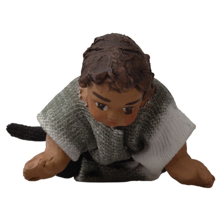 Bambino che gattona serie 12 cm