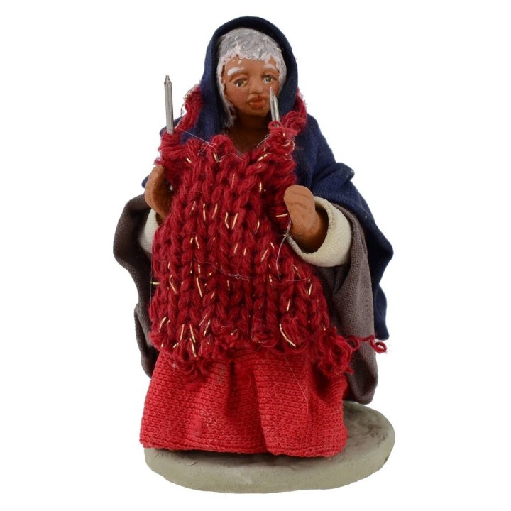 Seated Knitter 10 cm series