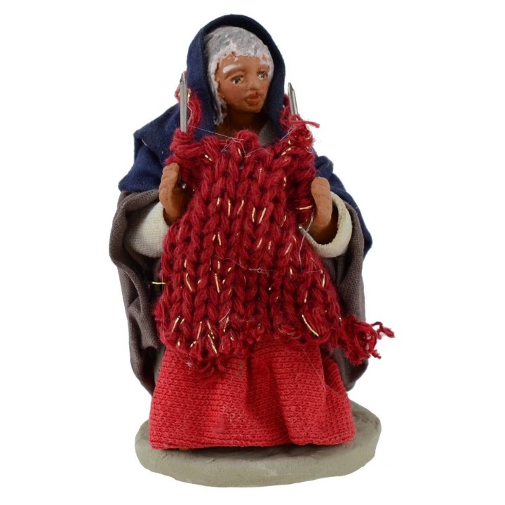 Tejedora sentada serie 10 cm