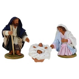 Natività 3 soggetti 10 cm