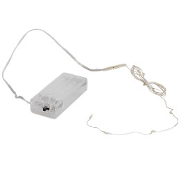 10 Micro Led blu a batterie presepe