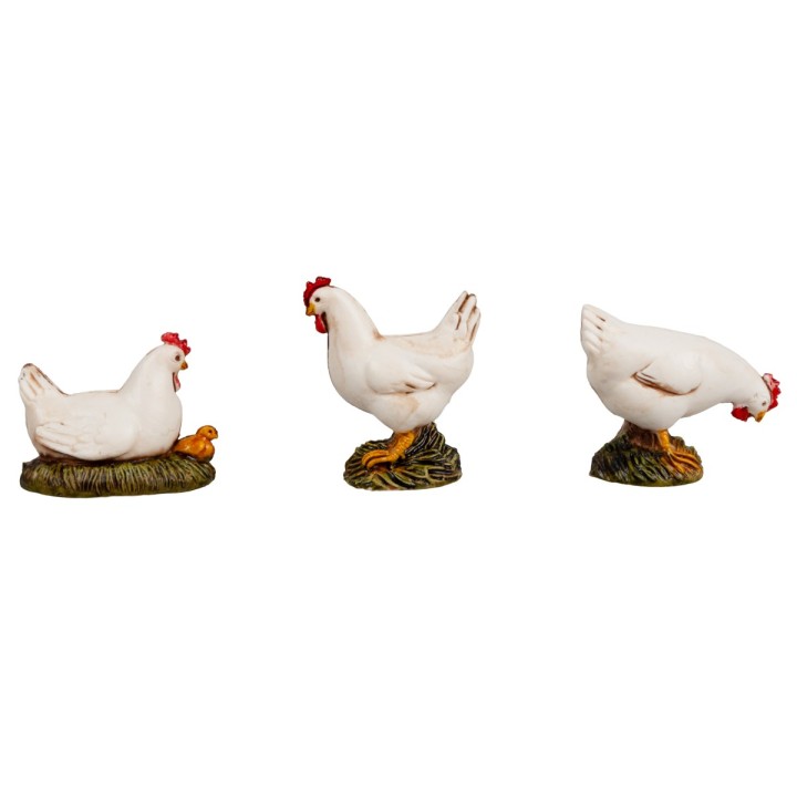 Set de 6 animales de granja serie 8-10 Landi Moranduzzo