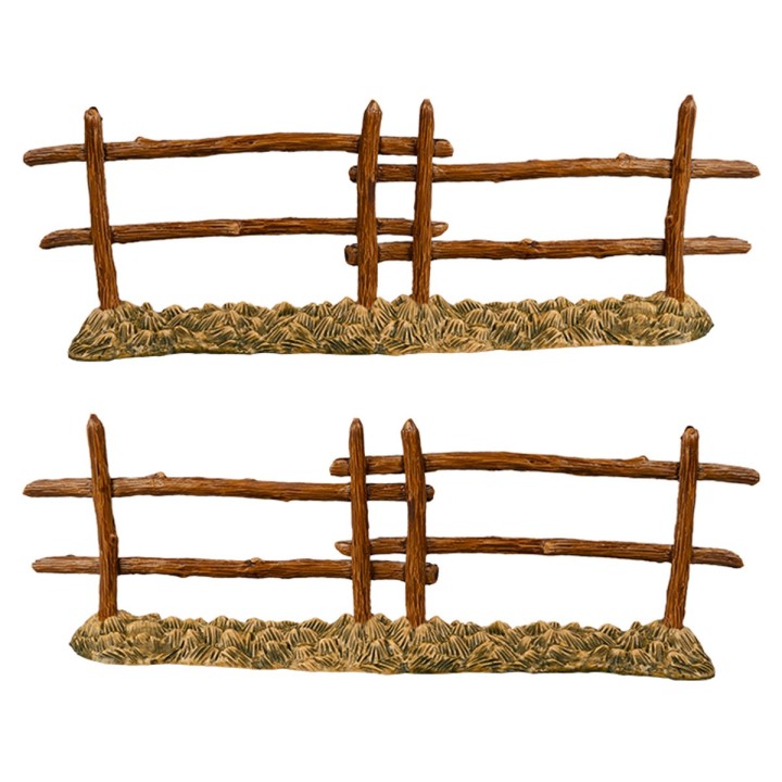 Set de 2 cercas dobles cm 21,5x7,1 h