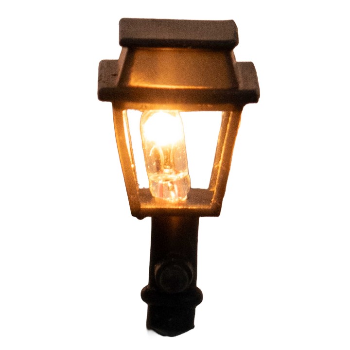 Wall lantern cm 4.2x2.4 with 12v microlamp