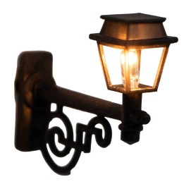Lanterna da parete cm 4,2x2,4 con microlampada 12v