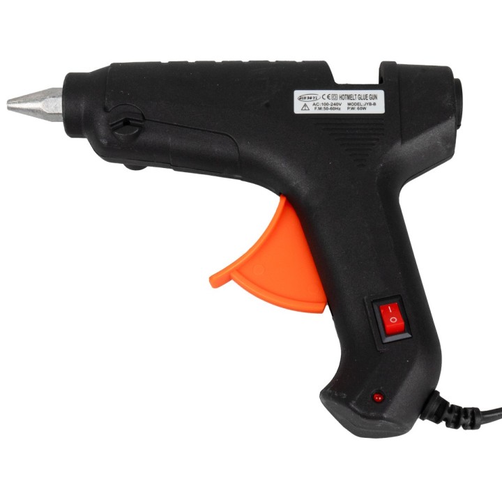 Pistola incollatrice a caldo 60W per stick colla 10,8-11,5 mm