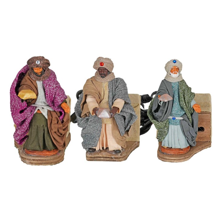 Set of moving wise men 10 cm