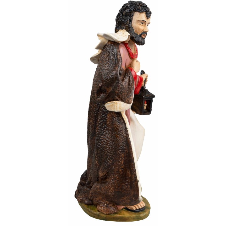 San Giuseppe con lanterna altezza 30 cm Euromarchi