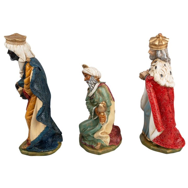 Conjunto Tres Reyes Magos serie 30 cm Euromarchi