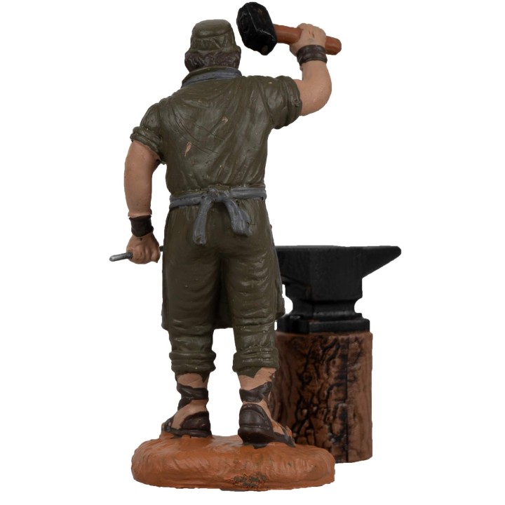 Blacksmith with anvil series cm 10 Oliver