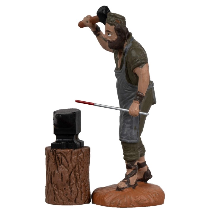 Blacksmith with anvil series cm 10 Oliver