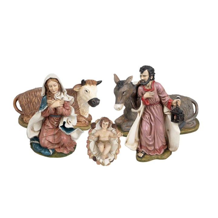 Natività 5 soggetti serie 30 cm Euromarchi