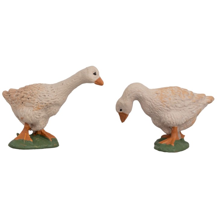 Set 2 geese for statues cm 15-21 h. 