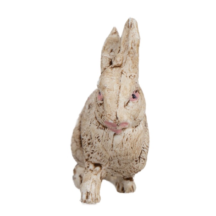 Set 4 pz cuccioli di coniglio con mamma -animali