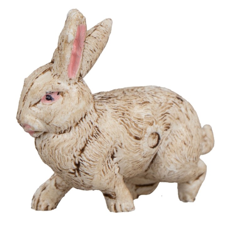 Set 4 pz cuccioli di coniglio con mamma -animali