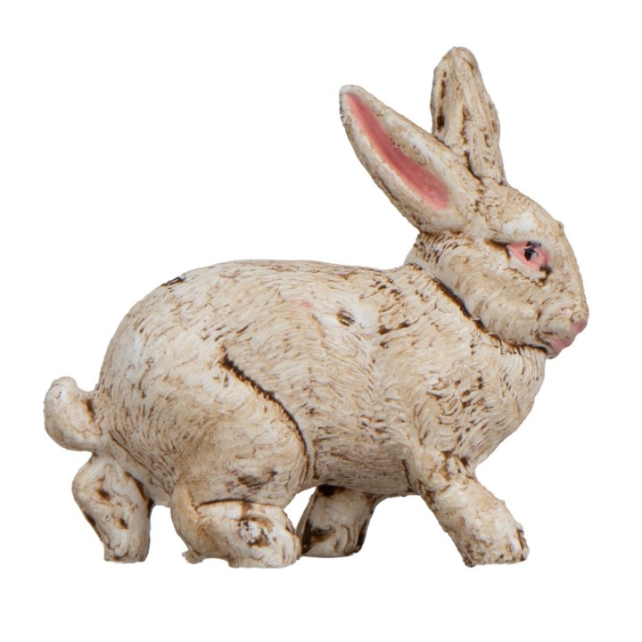 Set 4 pz cuccioli di coniglio con mamma -animali