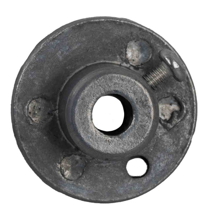 Puleggia Ø 2 cm in metallo per motoriduttore
