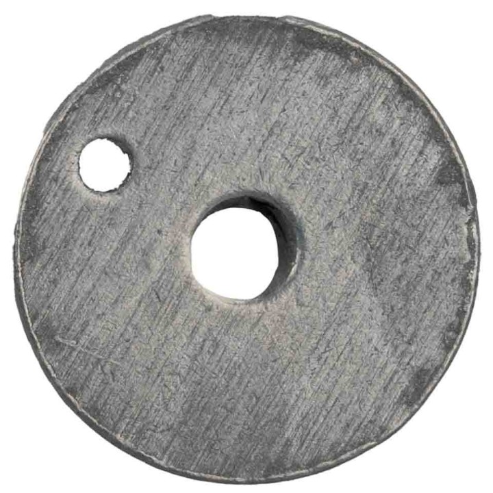 Polea Ø 2 cm en metal para motorreductor