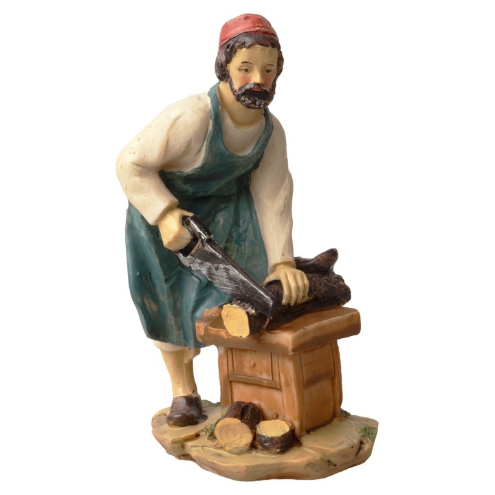 Conjunto de 6 estatuas de 15 cm para belén en