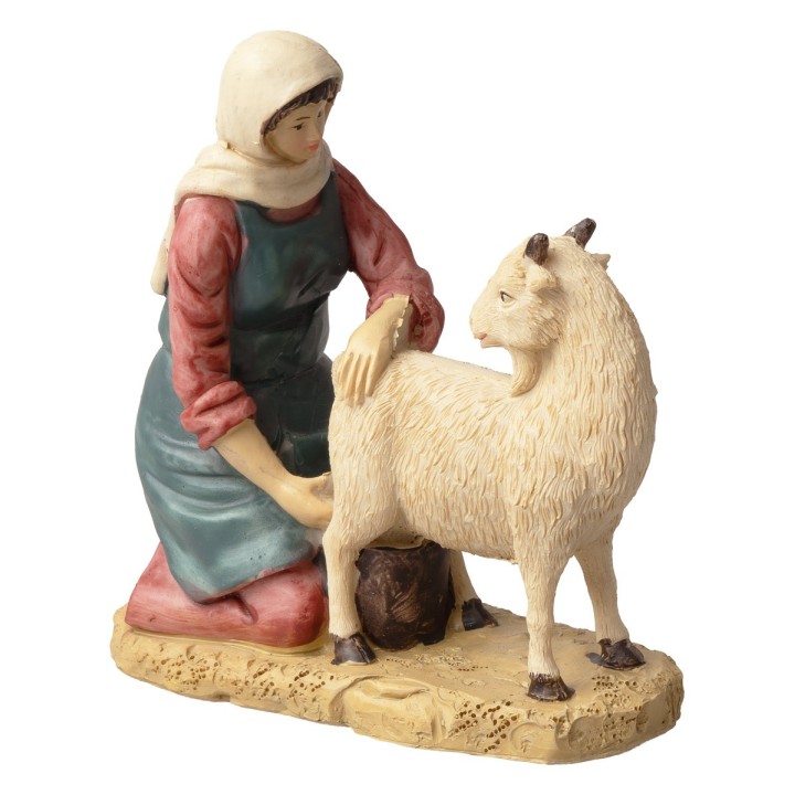 Conjunto de 6 estatuas de 15 cm para belén en