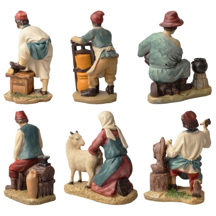 Sep 6 statues 15 cm presepe in resin