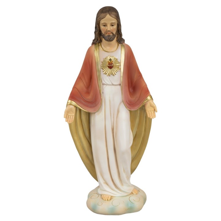 Pope Francis 30 cm in resin