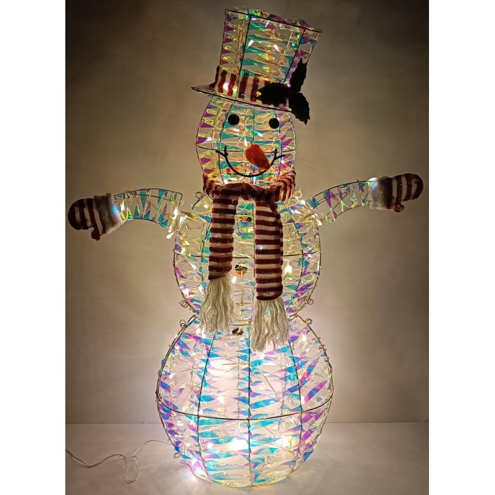 Illuminated reindeer 140 cm with 120 cool white