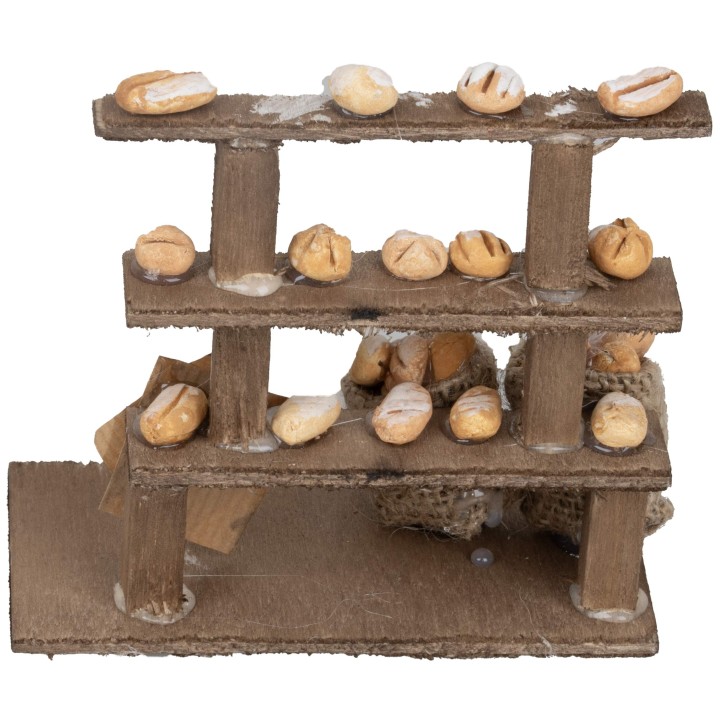 Banco pane per venditore cm 12x6x10 h.