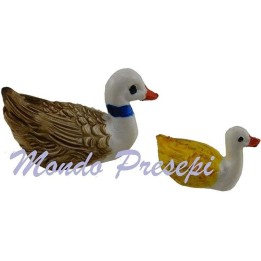 Set of 2 cm 2 ducklings