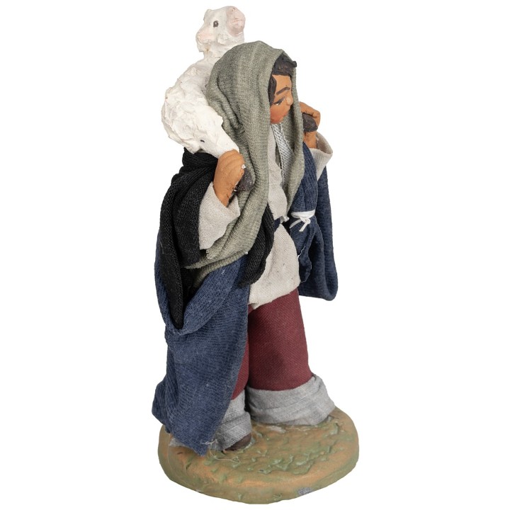 Vendedora de cestas de 10 cm
