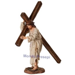 Gesù al calvario cm 30