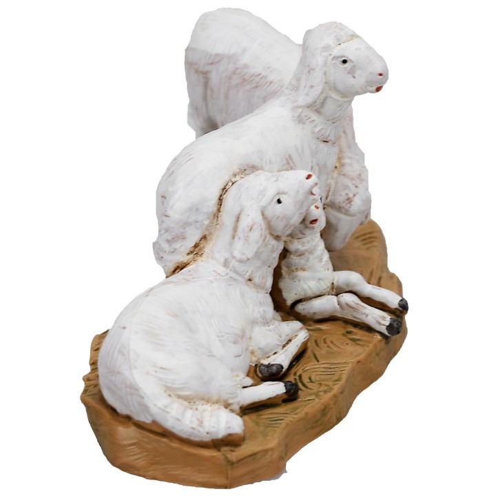 Gregge di pecore Fontanini per statue da 12 cm