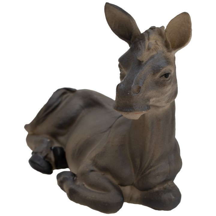 Asino seduto per statue da 25-30 cm in resina