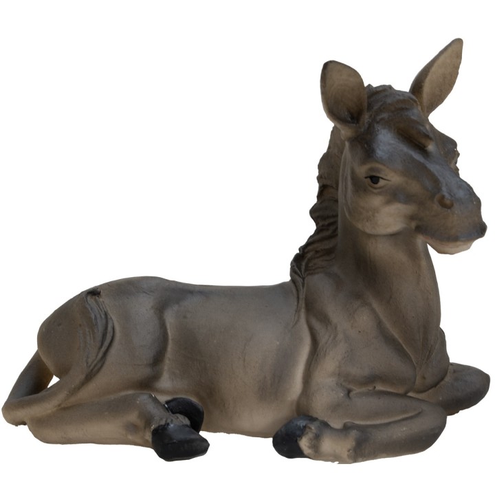 Asino seduto per statue da 25-30 cm in resina