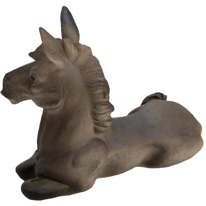 Asino seduto per statue da 25-30 cm in resina