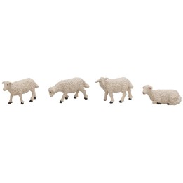 Set 4 pecore per statue cm 10 Oliver
