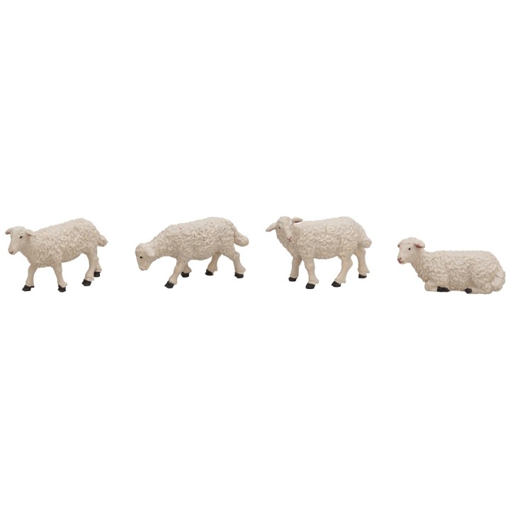 Set 4 pecore per statue cm 10 Oliver