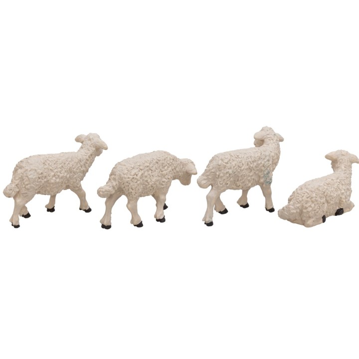 Conjunto de 3 ovejas para estatuas de 10 cm Oliver