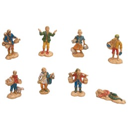 Set de 10 figuras serie 4 cm Euromarchi