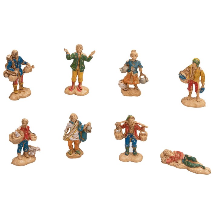 Set de 10 figuras serie 4 cm Euromarchi