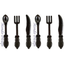 2 Set di posate cm 2,5